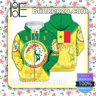 Senegal National FIFA 2022 Hoodie Jacket a