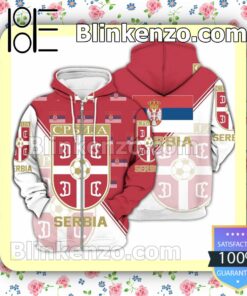 Serbia National FIFA 2022 Hoodie Jacket a