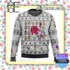 Seven Deadly Sins Sprites Manga Anime Knitted Christmas Jumper