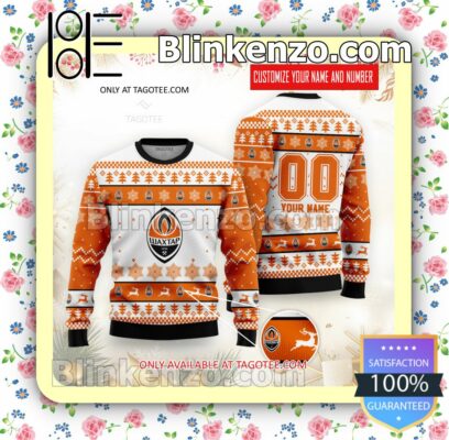 Shakhtar Donetsk Football Holiday Christmas Sweatshirts