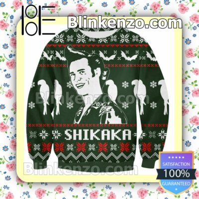 Shikaka Ace Ventura Holiday Christmas Sweatshirts