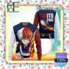 Shoto Todoroki Ice & Fire My Hero Academia Anime Knitted Christmas Jumper