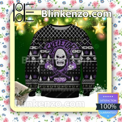 Skeletor Masters Of The Universe Poster Holiday Christmas Sweatshirts