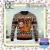 Sloth Slow Down It's Christmas Knitted Christmas Jumper