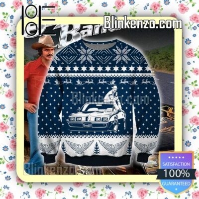 Smokey And The Bandit Sitting In The Car Christmas Jumper