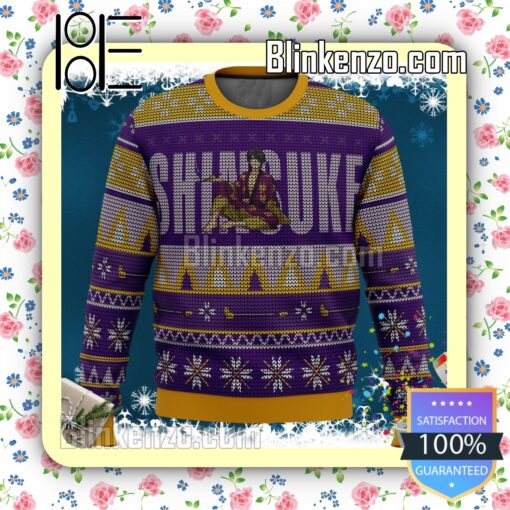 Smokin Shinsuke Gintama Manga Anime Knitted Christmas Jumper