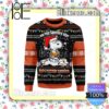 Snoopy I Regret Nothing Knitted Christmas Jumper