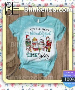Snoopy It's The Most Wonderful Time Of The Year Pajama Sleep Sets b