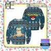 Snorlax Pokemon Knitted Christmas Jumper