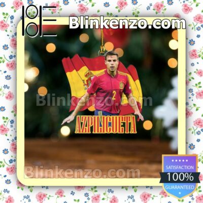 Spain - Cesar Azpilicueta Hanging Ornaments