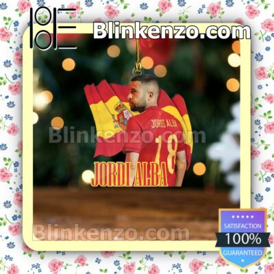 Spain - Jordi Alba Hanging Ornaments