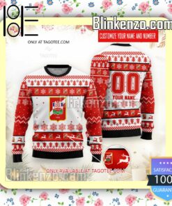 Spartak Nalchik Soccer Holiday Christmas Sweatshirts