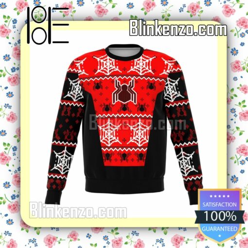 Spiderman Uniform Marvel Christmas Jumper