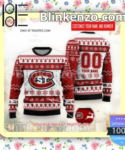 St. Cloud State Huskies Hockey Jersey Christmas Sweatshirts