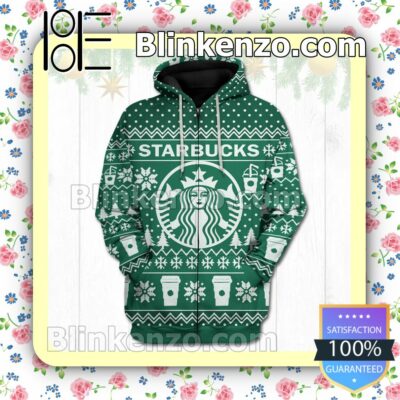 Starbucks Xmas Hooded Sweatshirt