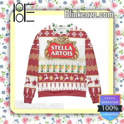 Stella Artois Beer Logo Christmas Jumpers