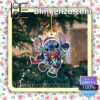Stitch New York Yankees Christmas Hanging Ornaments