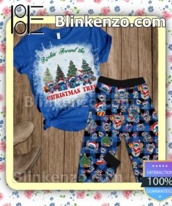 Stitch Rockin' Around The Christmas Tree Pajama Sleep Sets