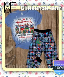 Stitch This Is My Hallmark Christmas Movie Watching Pajama Sleep Sets