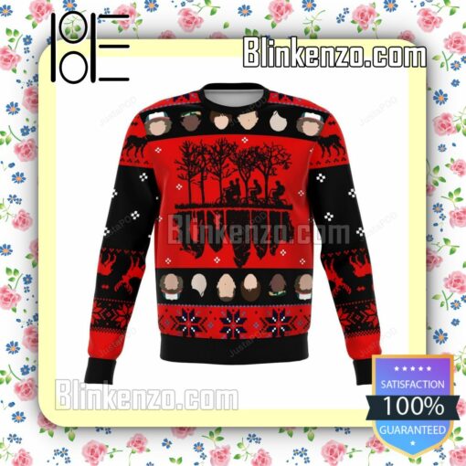 Stranger Things Premium Premium Knitted Christmas Jumper