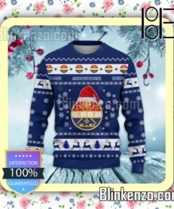 Strømsgodset Toppfotball Logo Holiday Hat Xmas Sweatshirts a