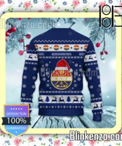 Strømsgodset Toppfotball Logo Holiday Hat Xmas Sweatshirts b