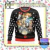 Studio Ghibli Main Characters Knitted Christmas Jumper