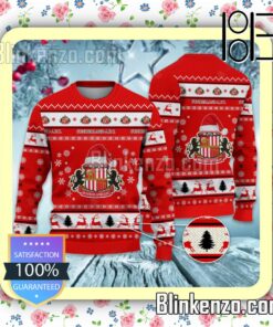 Sunderland A.F.C Logo Holiday Hat Xmas Sweatshirts