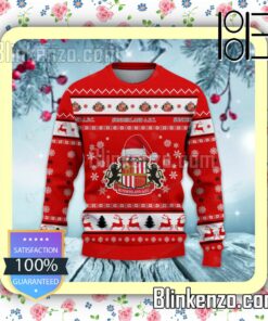 Sunderland A.F.C Logo Holiday Hat Xmas Sweatshirts a