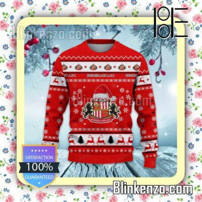 Sunderland A.F.C Logo Holiday Hat Xmas Sweatshirts a