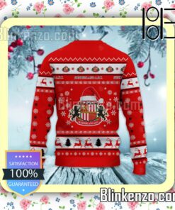 Sunderland A.F.C Logo Holiday Hat Xmas Sweatshirts b