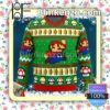 Super Mario Jump Knitted Christmas Jumper