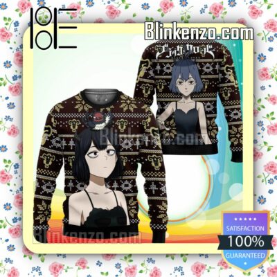 Swallowtail Secre Black Clover Anime Xmas Gifts Knitted Christmas Jumper