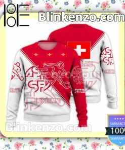 Switzerland National FIFA 2022 Hoodie Jacket y