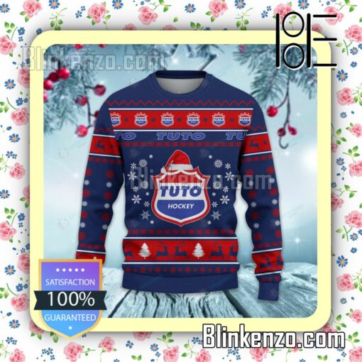 TUTO Hockey Logo Holiday Hat Xmas Sweatshirts a