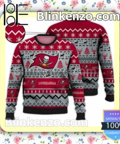 Tampa Bay Buccaneers NFL Ugly Sweater Christmas Funny