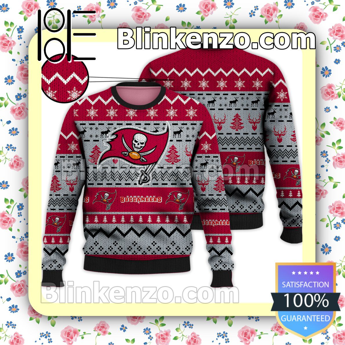 NFL Tampa Bay Buccaneers Mickey Mouse Ugly Sweater - T-shirts Low Price