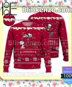 Tampa Bay Buccaneers Snoopy Christmas NFL Sweatshirts