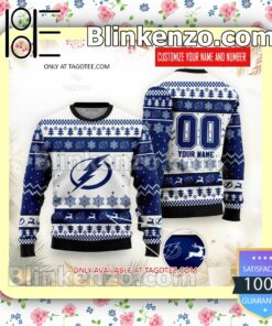Tampa Bay Lightning Hockey Christmas Sweatshirts