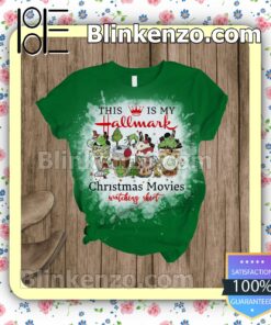 Team Grinch This Is My Hallmark Christmas Movies Pajama Sleep Sets a