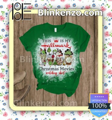 Team Grinch This Is My Hallmark Christmas Movies Pajama Sleep Sets a