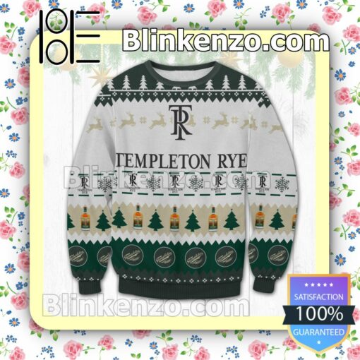 Templeton Rye Straight Rye Whiskey Christmas Jumpers