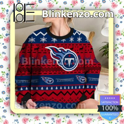 Tennessee Titans NFL Ugly Sweater Christmas Funny b