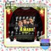 The 4 Marx Brothers Holiday Christmas Sweatshirts
