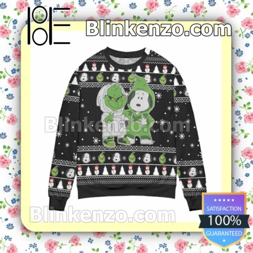 The Grinch And Snoopy Christmas Jumpers