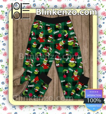 The Grinch Maybe Christmas Perhaps Means A Little Bit More Pajama Sleep Sets b