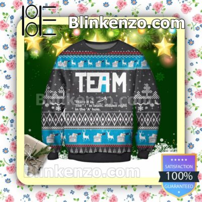 The I In Team: Missing Ingredients For Team Success John J. Murphy Holiday Christmas Sweatshirts