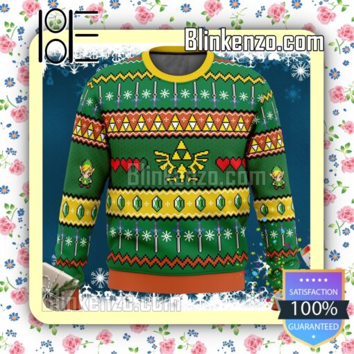 The Legend Of Zelda Knitted Christmas Jumper
