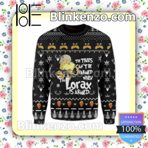 The Lorax The Trees Can't Be Harmed Christmas Jumpers