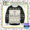 The Macallan Whiskey KLM Delft Blue Miniature Houses Christmas Jumpers